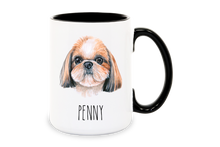 Load image into Gallery viewer, Shih Tzu Dog Personalized Coffee Mug