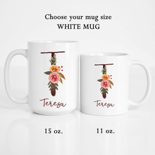 Load image into Gallery viewer, Personalized Name Alphabet Coffee Mug A-Z