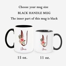 Load image into Gallery viewer, Personalized Name Alphabet Coffee Mug A-Z