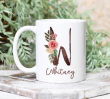 Load image into Gallery viewer, Personalized Name Alphabet Coffee Mug A-Z