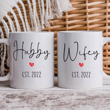Load image into Gallery viewer, Hubby or Wifey Mug