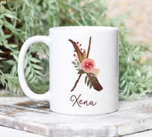 Load image into Gallery viewer, Personalized Name Alphabet Coffee Mug A-Z