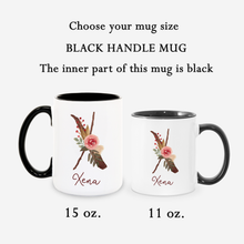 Load image into Gallery viewer, Personalized Name Alphabet Coffee Mug A-Z