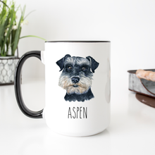 Load image into Gallery viewer, Zwergschnauzer Miniature Schnauzer Dog Personalized Coffee Mug
