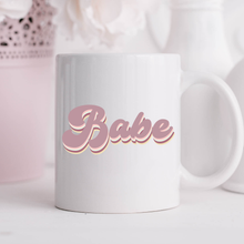 Load image into Gallery viewer, Babe Babe Retro Mug