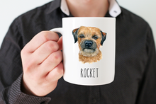 Load image into Gallery viewer, Border Terrier Personalized Coffee Mug