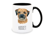 Load image into Gallery viewer, Border Terrier Personalized Coffee Mug