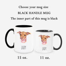 Load image into Gallery viewer, Chiweenie Dog Face Personalized Coffee Mug