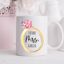 Load image into Gallery viewer, Future Mrs Mug Engaged Ring