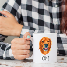 Load image into Gallery viewer, Golden Retriever Personalized Coffee Mug