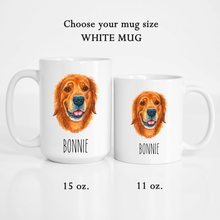 Load image into Gallery viewer, Golden Retriever Personalized Coffee Mug