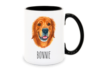 Load image into Gallery viewer, Golden Retriever Personalized Coffee Mug
