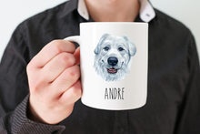 Load image into Gallery viewer, Great Pyrenees Personalized Coffee Mug
