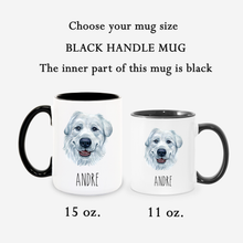 Load image into Gallery viewer, Great Pyrenees Personalized Coffee Mug