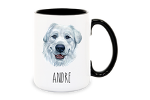 Load image into Gallery viewer, Great Pyrenees Personalized Coffee Mug