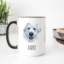 Load image into Gallery viewer, Great Pyrenees Personalized Coffee Mug