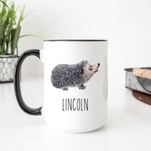 Load image into Gallery viewer, Hedgehog Personalized Pet Mug
