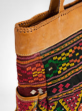 Load image into Gallery viewer, Boho Leather Tote Bag