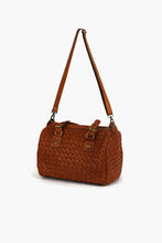 Load image into Gallery viewer, Tan Leather Travel Bag