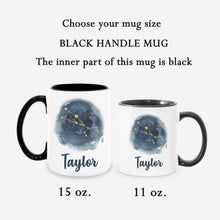 Load image into Gallery viewer, Taurus Personalized Name Zodiac Constellation Mug