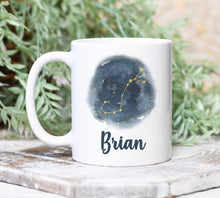 Load image into Gallery viewer, Scorpio Personalized Name Zodiac Constellation Mug