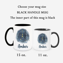 Load image into Gallery viewer, Cancer Personalized Name - Zodiac Constellation Mug