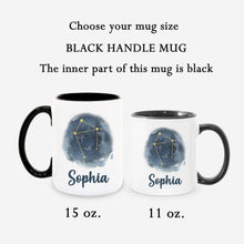 Load image into Gallery viewer, Libra Personalized Name Zodiac Constellation Mug