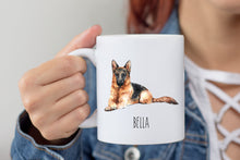 Load image into Gallery viewer, German Shepherd Dog Personalized Coffee Mug