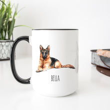 Load image into Gallery viewer, German Shepherd Dog Personalized Coffee Mug