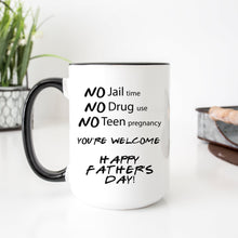 Load image into Gallery viewer, Happy Fathers Day Dad Mug