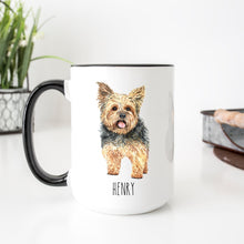 Load image into Gallery viewer, Yorkshire Terrier Dog Personalized Coffee Mug