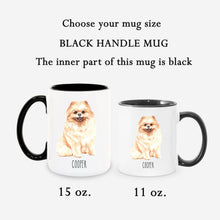 Load image into Gallery viewer, Pomeranian Dog Personalized Coffee Mug