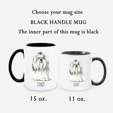Load image into Gallery viewer, Shih Tzu Coffee Dog Personalized Coffee Mug