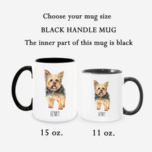 Load image into Gallery viewer, Yorkshire Terrier Dog Personalized Coffee Mug