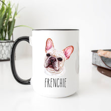 Load image into Gallery viewer, French Bulldog Dog Face Personalized Coffee Mug