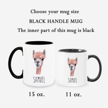 Load image into Gallery viewer, Llama Personalized Coffee Mug