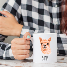 Load image into Gallery viewer, Alpaca Personalized Coffee Mug