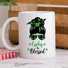 Load image into Gallery viewer, Women Lucky & Blessed Mug