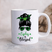 Load image into Gallery viewer, Women Lucky & Blessed Mug