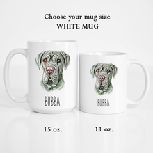 Load image into Gallery viewer, Neapolitan mastiff Dog Face Personalized Coffee Mug