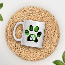 Load image into Gallery viewer, Dog Cat Paw Green Mug