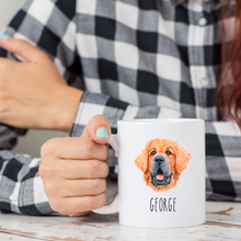 Load image into Gallery viewer, Tibetan Mastiff Dog Personalized Coffee Mug