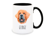 Load image into Gallery viewer, Tibetan Mastiff Dog Personalized Coffee Mug