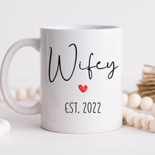 Load image into Gallery viewer, Hubby or Wifey Mug