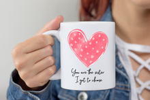 Load image into Gallery viewer, Polkadot Heart You are The Sister Mug