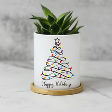 Load image into Gallery viewer, Happy Holidays Planter
