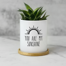 Load image into Gallery viewer, You Are My Sunshine Planter
