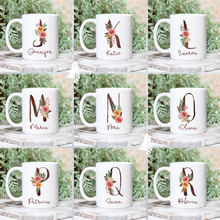 Load image into Gallery viewer, Personalized Name Alphabet Coffee Mug A-Z
