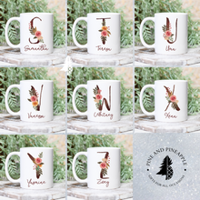 Load image into Gallery viewer, Personalized Name Alphabet Coffee Mug A-Z
