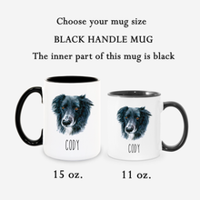 Load image into Gallery viewer, Border Collie Personalized Coffee Mug

